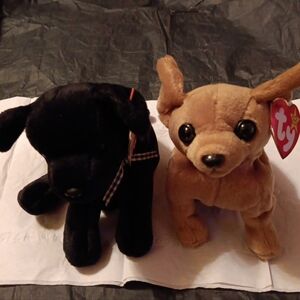 NWT TY BEANIE BABIES LUKE & TINY